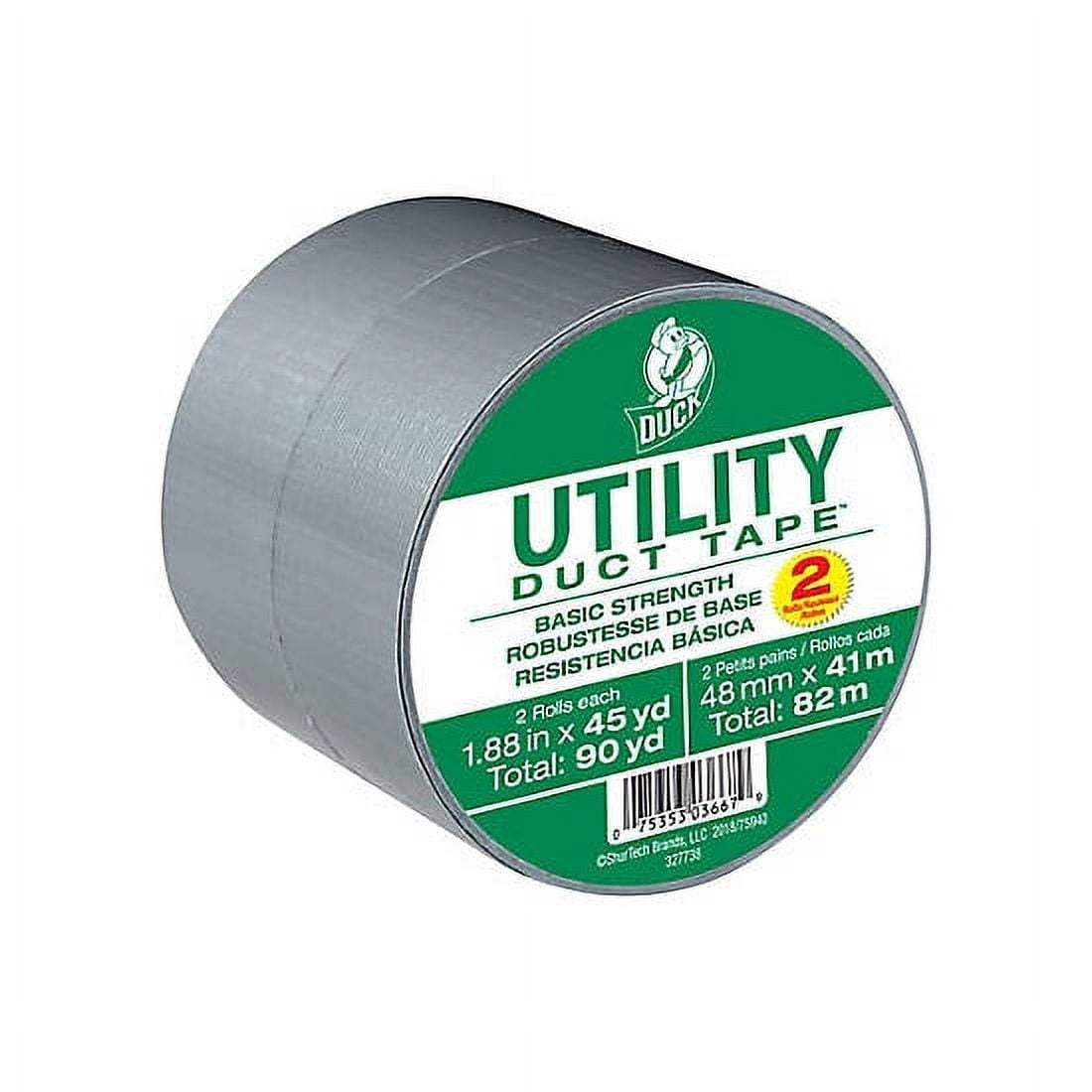 Duck Brand Duct Tape All-Purpose Silver 1.88 in x 45 yd