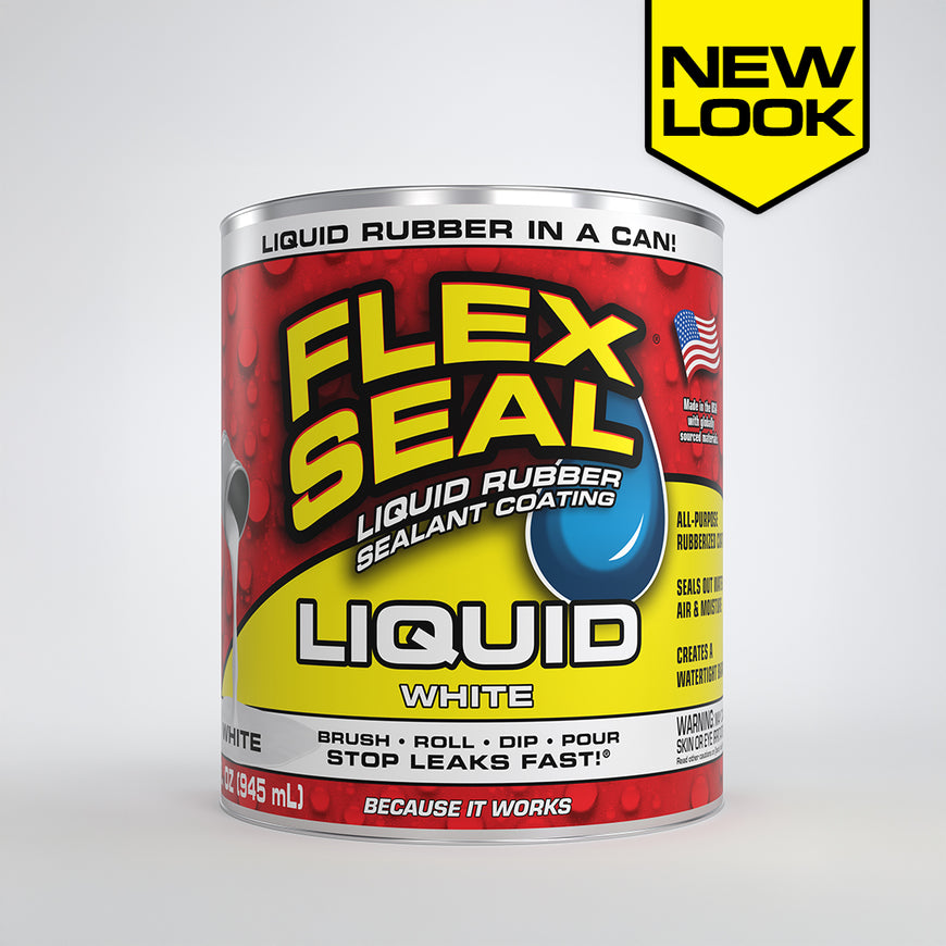 Flex Seal Liquid Rubber Sealant Brush-On Waterproof Coating 32 oz