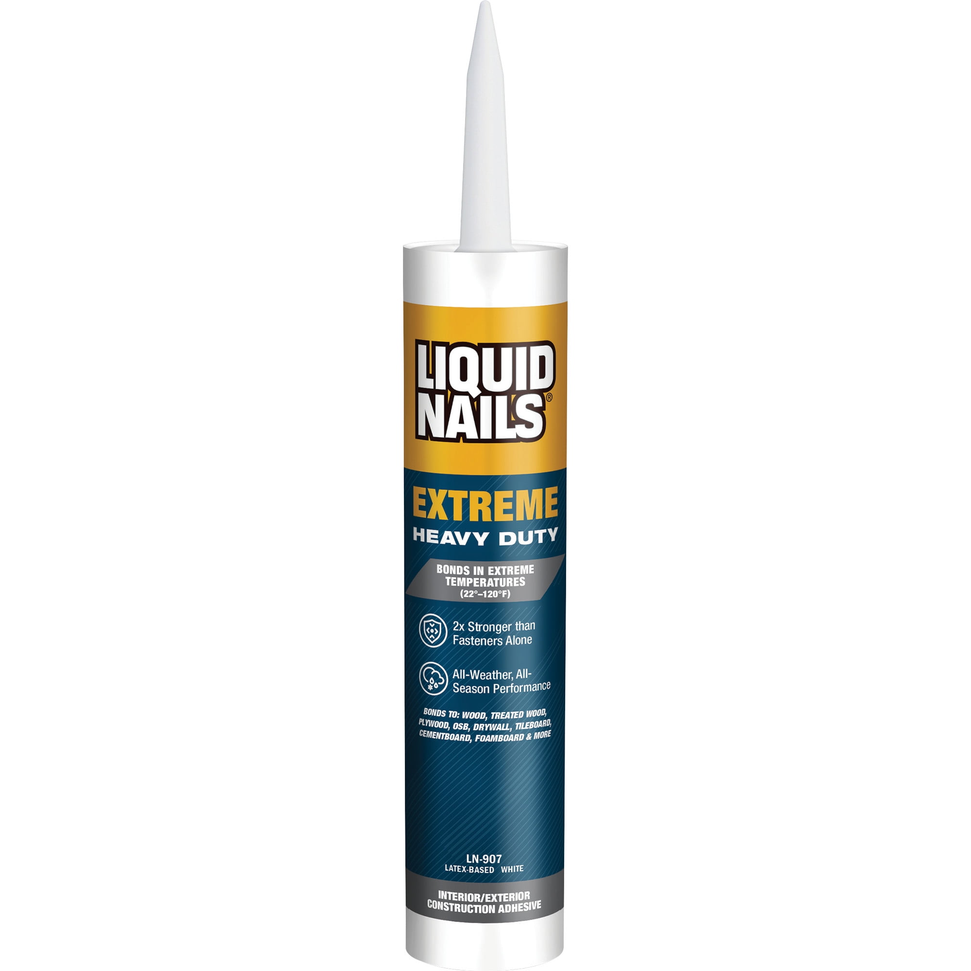 Liquid Nails Construction Adhesive Heavy Duty Interior/Exterior 10 oz